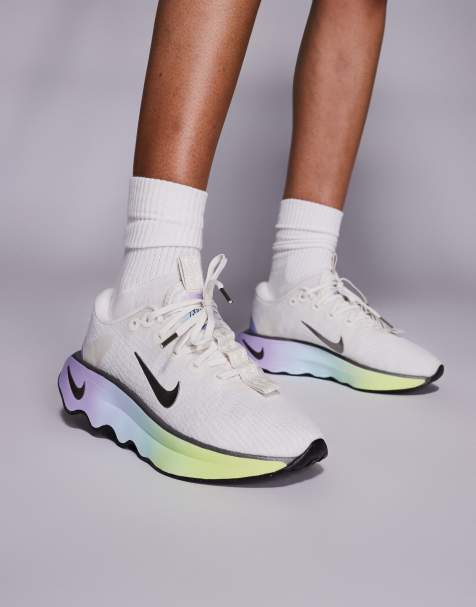Nike Training Motiva SE sneakers in white and multi - view 1