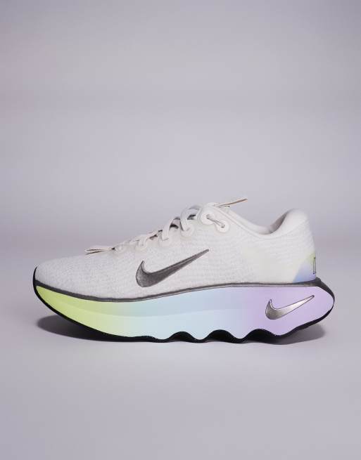 Nike Training Motiva SE sneakers in white and multi, 3 of 5