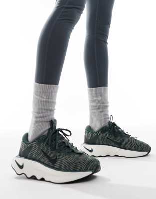 Motiva sneakers in dark green