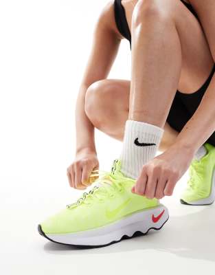 Shop Nike Motiva Sneakers In Neon Green