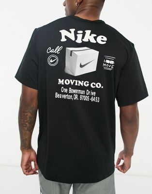 Nike Training Moving Co Hyverse t-shirt in black