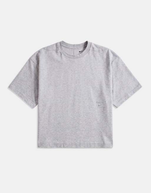 Nike Training NAC Dri-FIT boxig t-shirt i grått, 6 av 7