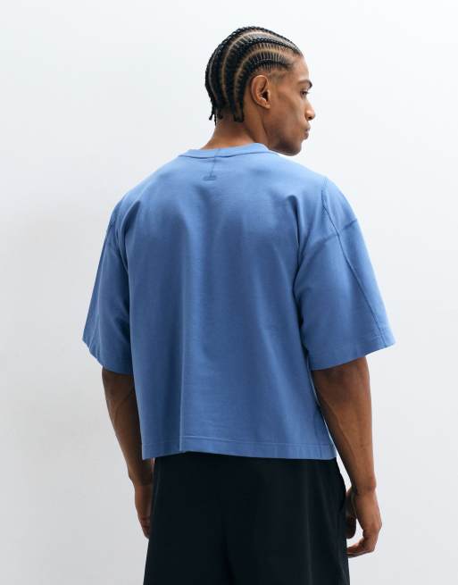 Nike Training NAC Dri-FIT boxy T-shirt i blå, 3 af 5