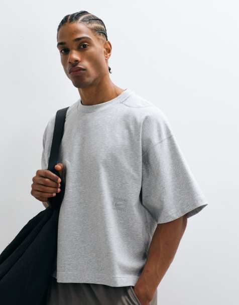 Nike Training - NAC Dri-FIT - Camiseta gris de corte cuadrado - view 1