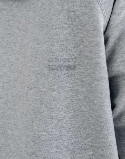 Nike Training NAC Dri-FIT hoodie in grey, 4 of 5