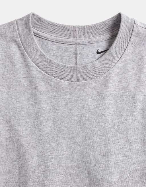Nike Training - NAC Dri-FIT - T-shirt squadrata grigia, 8 di 9