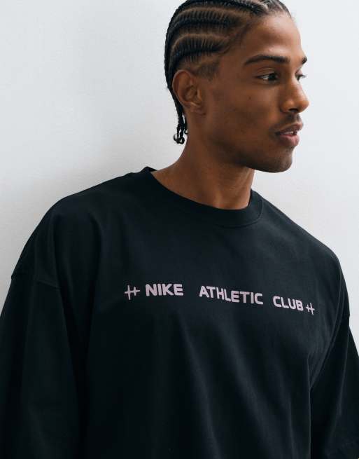 Nike Training NAC oversized t-shirt in black, 4 of 5