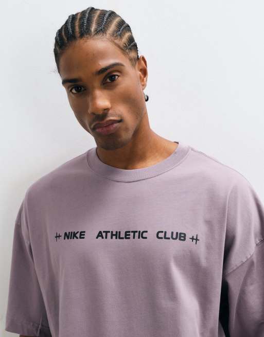 Nike Training NAC oversized t-shirt in purple, 3 of 5