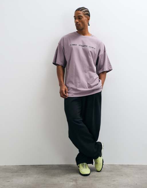 Nike Training NAC t-shirt oversize violet, 2 de 5