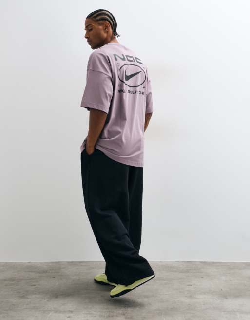 Nike Training NAC T-shirt oversize w kolorze fioletowym, 5 z 5