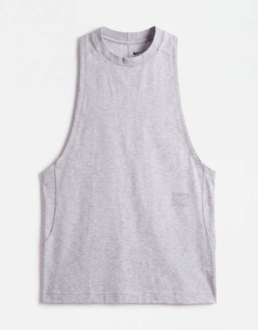 Nike Training NAC tank Dri-FIT grigia, 6 di 9