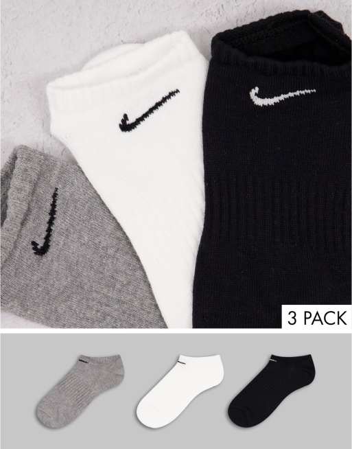 Nike Training – Olikfärgade träningsstrumpor i unisex-modell, 3-pack