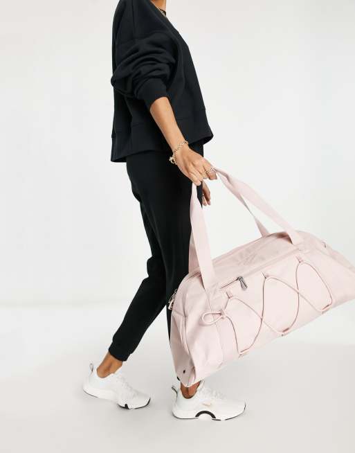 Light pink store nike duffel bag