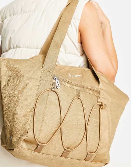 Nike One Training Tote Bag in Brown