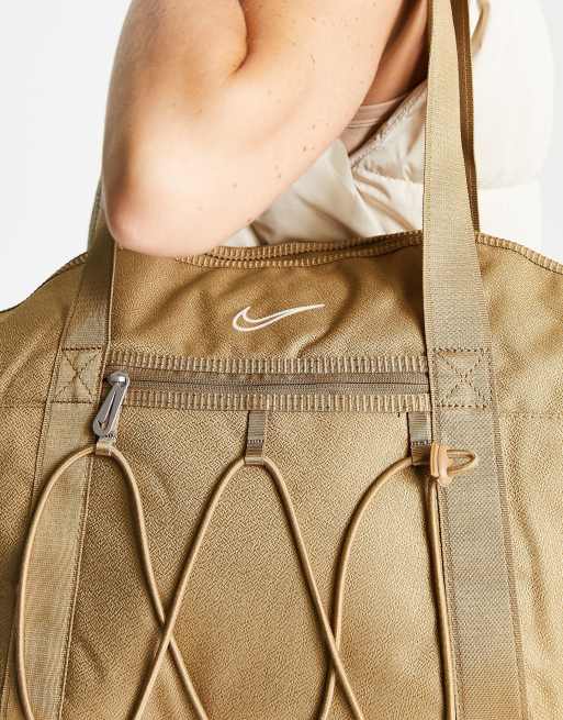 NIKE One Training Tote Bag Stone 