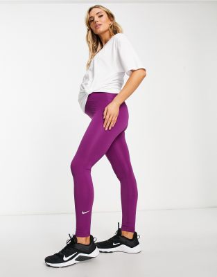 Purple Maternity Leggings & Pants