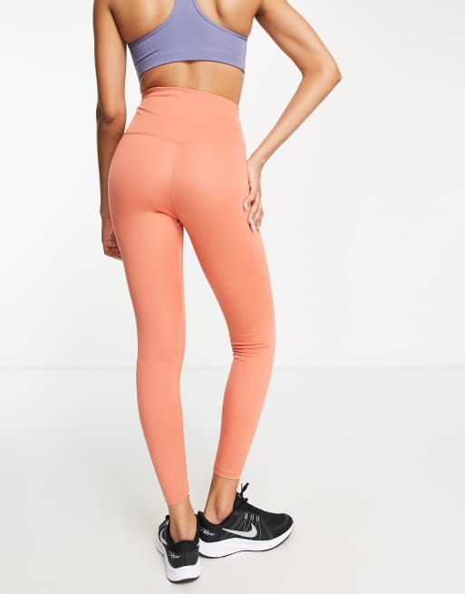 Nike Training One Dri-FIT mid rise leggings in pink