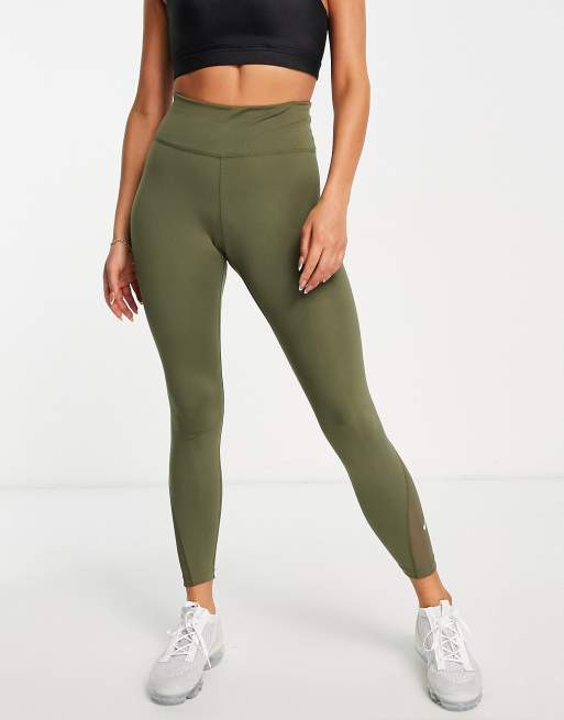 Leggings Nike Khaki size XS International in Polyester - 39581791