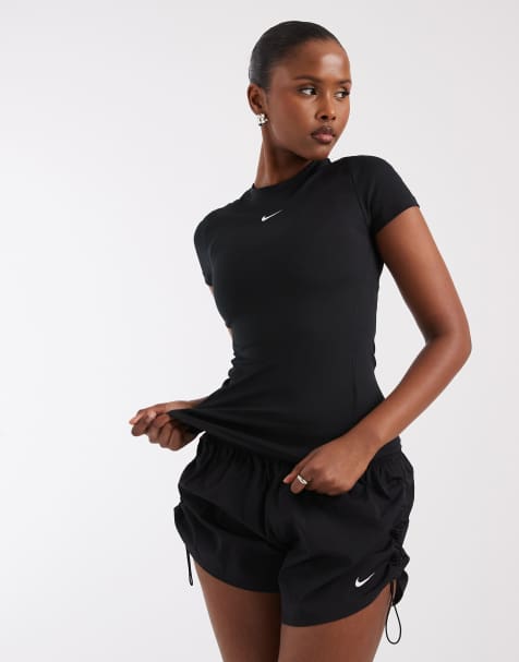 Nike Training One Dri-FIT short sleeve t-shirt in black - view 1