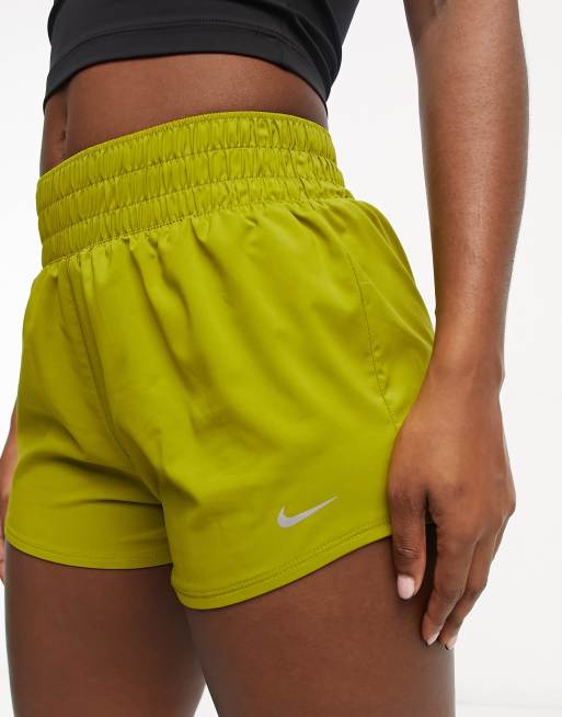 Nike Running Dri-Fit 3in 2 in 1 shorts in blue