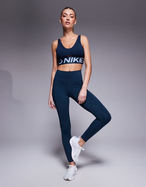 Nike Training One leggings in navy - view 1