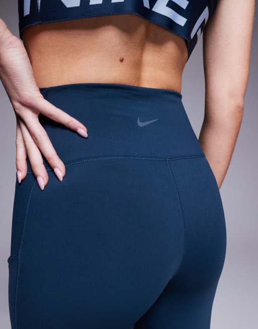 Nike Training One leggings in navy, 5 of 5