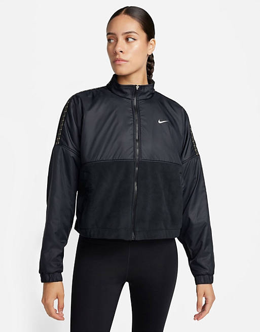 Nike Training One Novelty Therma-Fit fleece in black | ASOS
