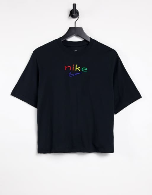 Rainbow nike cheap t shirt