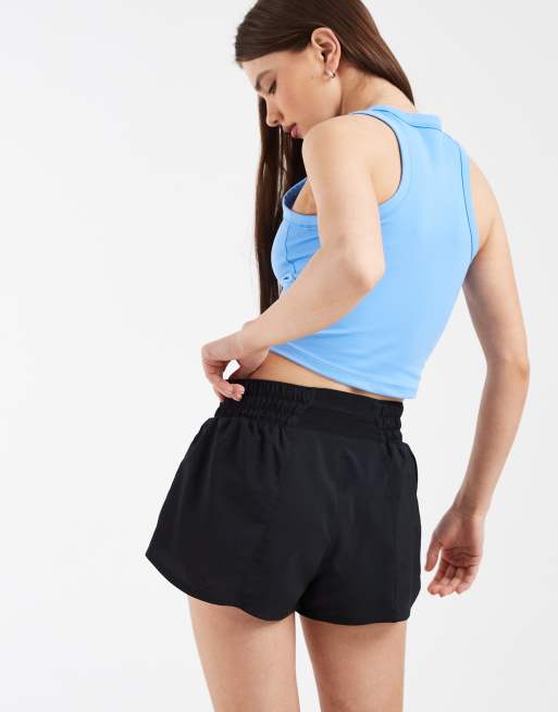 Nike Training - One - Short 3 pouces à taille mi-haute en tissu Dri-FIT - Noir, 4 de 5