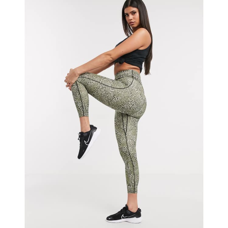 Leopard print shop leggings nike