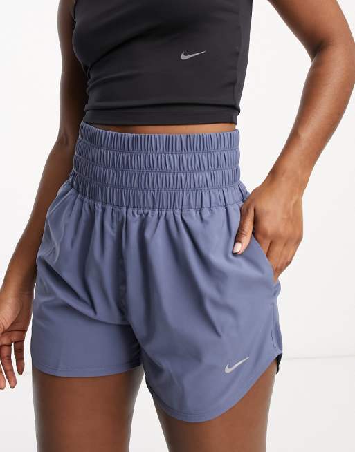 Nike Training One Ultra Dri-Fit shorts in blue