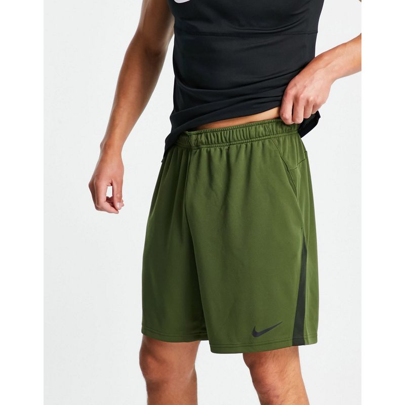 eUBFd Palestra e allenamento Nike Training - Pantaloncini in maglia kaki