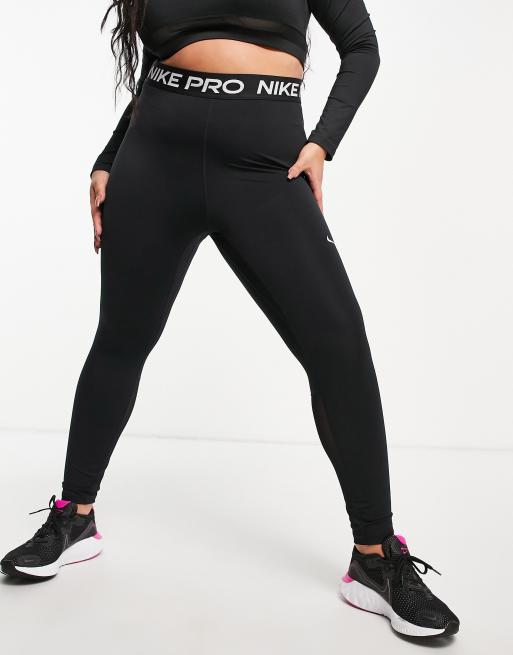 Nike Training - Plus 365 - Sorte leggings, 4 af 4