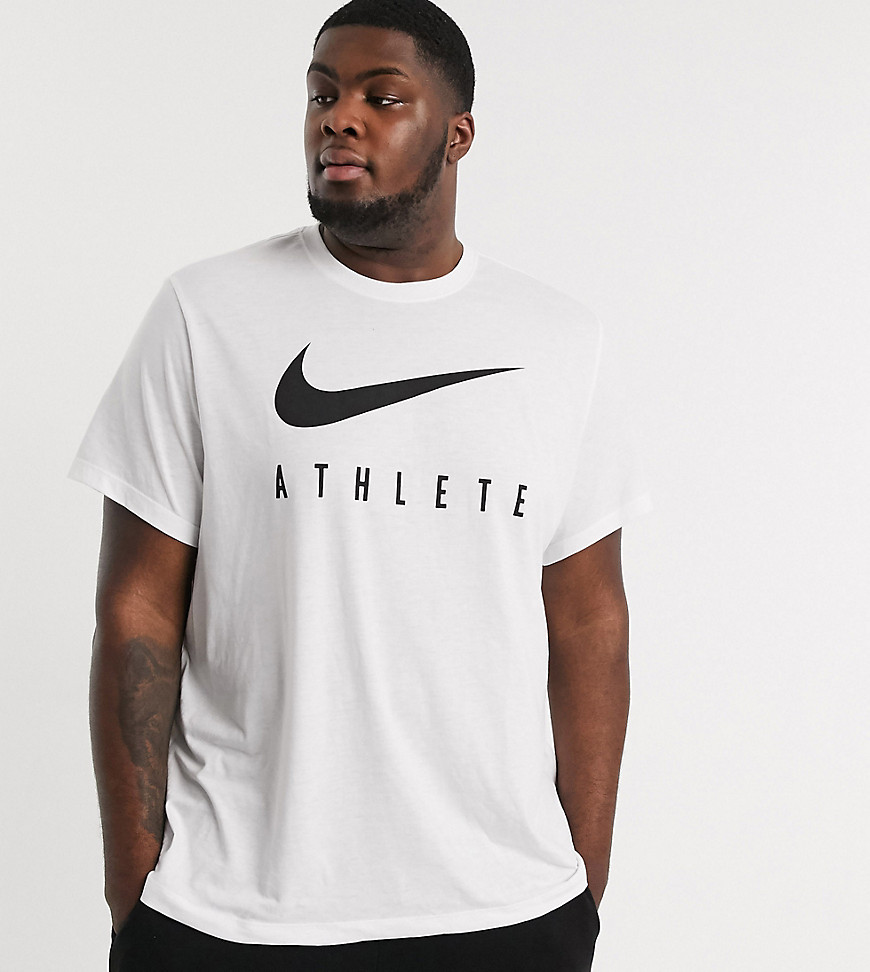 Nike Training Plus - Dri-Fit athlete - T-shirt bianca-Bianco
