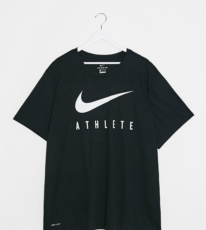 Nike Training Plus - Dri-Fit Athlete - T-shirt nera-Nero