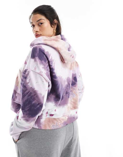 Nike purple tie dye hoodie sale