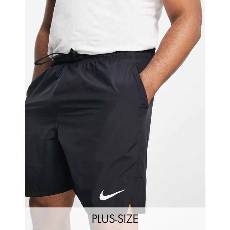 Uomo Palestra e allenamento Nike Training Plus - Dri-FIT - Pantaloncini neri elasticizzati