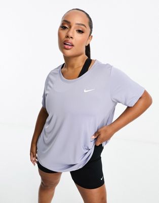 Nike Training Plus Dri-Fit t-shirt in purple - ASOS Price Checker