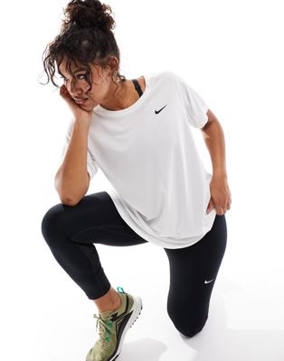 Nike Training Plus Dri-Fit t-shirt in white