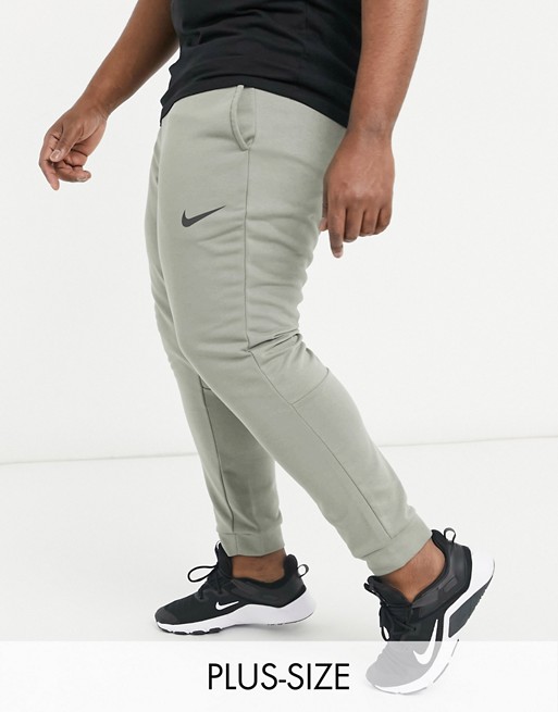 Nike Training Plus Dry joggers in khaki