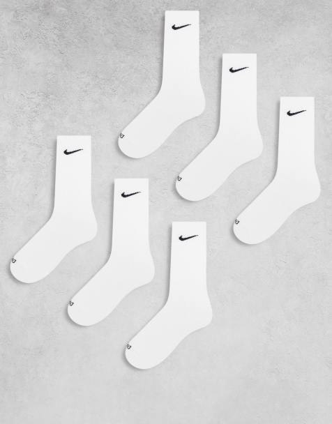 Nike Training Plus - Everyday Cushioned - Lot de 6 paires de chaussettes - Blanc - view 1