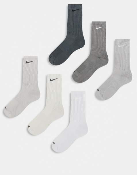 Nike Training Plus - Everyday Cushioned - Lot de 6 paires de chaussettes - Gris - view 1