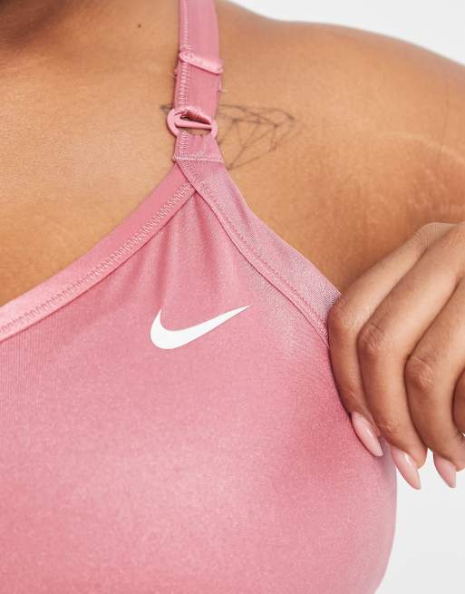 Nike Training – Indy Dri-FIT – Sport-BH in Rosépink mit Logoband und  leichter Stützfunktion Size: XL: Buy Online in the UAE, Price from 172 EAD  & Shipping to Dubai