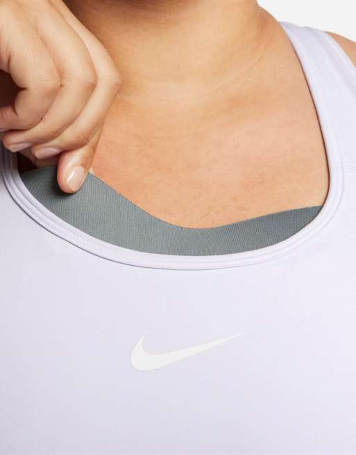 Nike Training Plus — Lilla BH med Swoosh-logo, 2 af 4