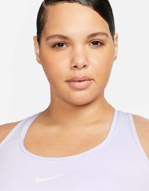 Nike Training Plus — Lilla BH med Swoosh-logo, 4 af 4