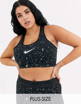 nike swoosh plus size bra