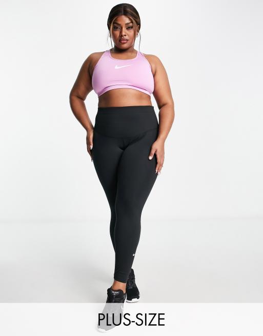 Nike Training Plus One Dri-FIT high rise leggings in black | ASOS