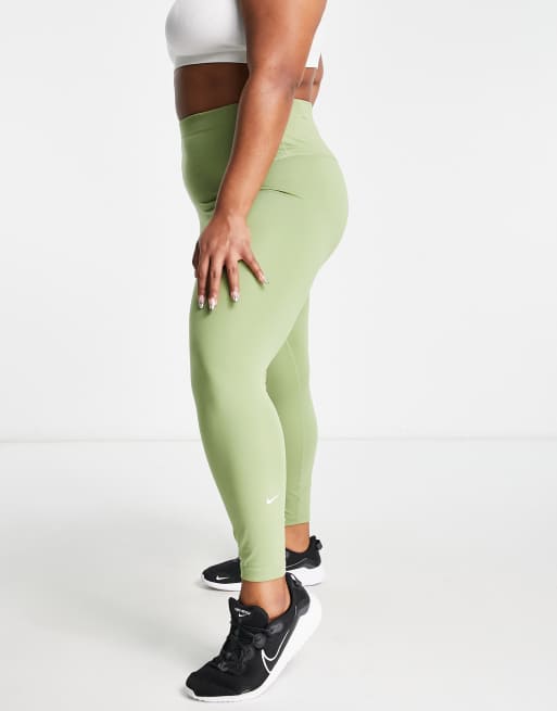 Leggings Nike Khaki size XS International in Polyester - 39581791