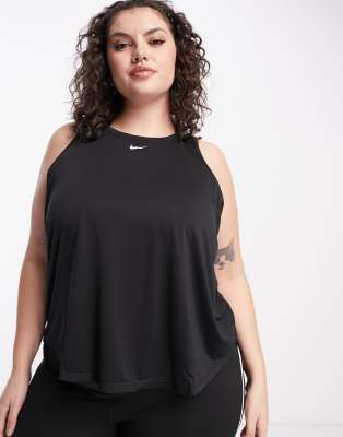 Nike Training Nike Training Plus One Dri-FIT standard vest top in black