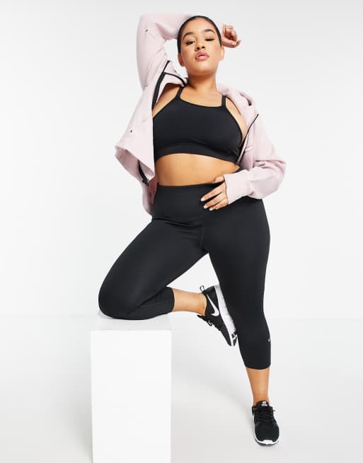 Nike Training Plus One Sculpt leggings 2.0 cropped leggings in